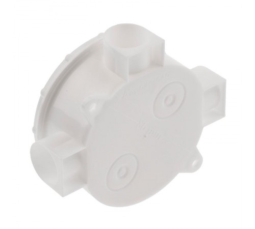 Коробка распределительная  о/у трехрожковая белая IP42 KOR-70-35-3-w  Б0052726  ЭРА