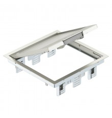 Лючок GES9M-2 (универсальный) 12xModul45 (сталь) (GES9M-2 10U)  7405371  OBO Bettermann