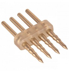 Внутренний переходник для неона 5050 RGB (10pkt) (PSL-05)  a040615  Elektrostandard