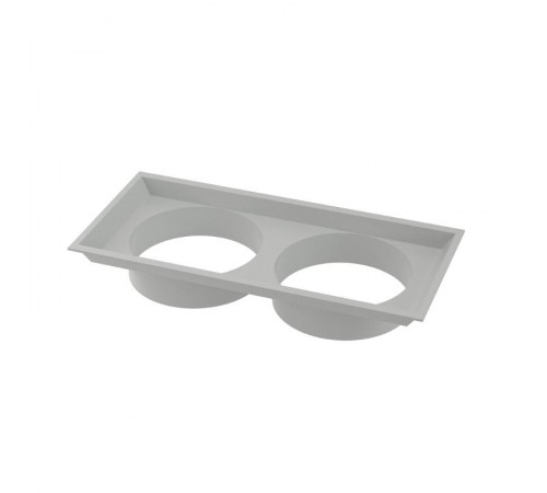 Адаптер воздуховода для потолочного кондиционера 1000-2000 Вт, RAL7035  R5KLMCNV04  DKC