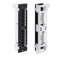 WR-PL-12-C5E-WL-D Патч-панель настенная, 12 портов RJ-45, кат., 5е, с подставкой  505211  WRLine