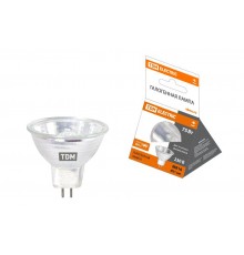 Лампа галогенная 75Вт 230В GU5.3 MR16 (JCDR)  SQ0341-0073  TDM