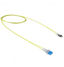 Оптический коммутационный шнур переходной Duplex SC-UPC/FC-UPC, 9/125 OS2, 1 м  RNPC9DCUFU1  DKC