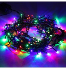 Гирлянда светодиодная  Нить 10 м мультиколор 8 режимов, 220V,  ENIN-10M   IP20 (60/720)  Б0041893  ЭРА