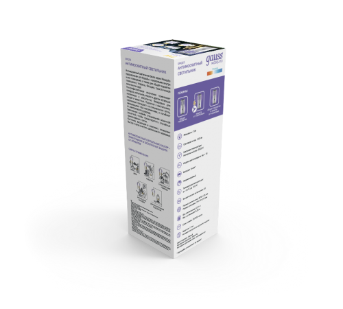 Антимоскитный светильник Mosquito, 7Вт, 3AA, 1/40  GMQ03  Gauss