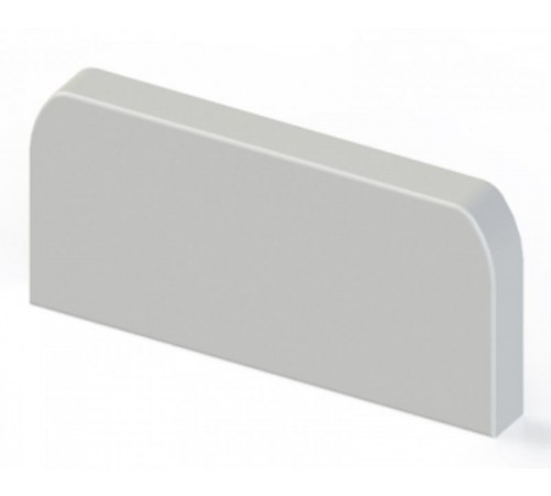 Заглушка (105х50) (2 шт) C-Line Белый  ecw-105-50x2  EKF