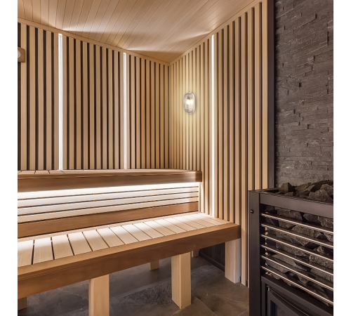 Светильник для ЖКХ НБП IP54 280*160*115 овал с решеткой под лампу Е27 max 100W, 1/8  926602211  Gauss