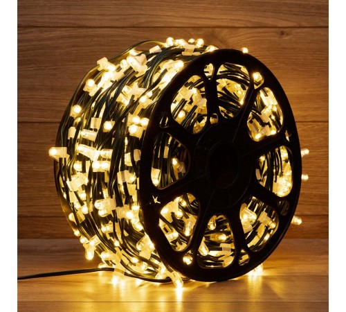 Гирлянда "LED ClipLight" 12V 150 мм, цвет диодов ТЕПЛЫЙ БЕЛЫЙ  325-126  NEON-NIGHT