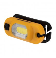 Налобный фонарь поворотный на шарнире 100%, 50%, красный свет, пульсирующий красный; встроенный аккумулятор  75-700  Rexant