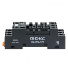 Базовый пассивный элемент для установки одиночных реле, до 230 В АС \ DC  IR-B3-SC  DKC
