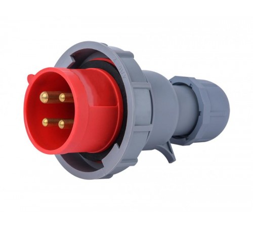 Вилка перен. 3Р+РЕ 32А 380В IP67 ВП-103  26111DEK  DEKraft