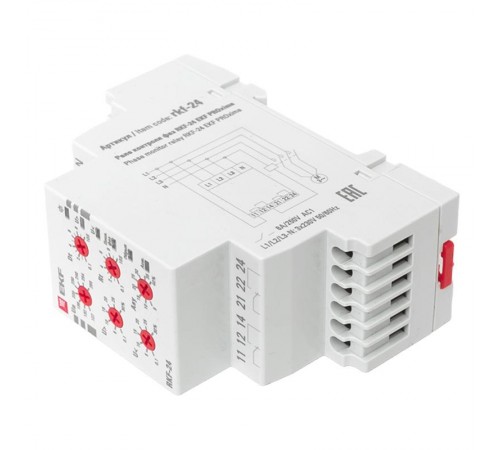 Реле контроля фаз RKF-24 EKF  rkf-24  EKF