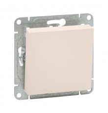 Механизм выключателя, одноклавишный, кремовый Эпика  UP1-SWI-10 EKF
