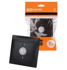 Выключатель с датчиком движения 1А графит "Лама"  SQ1815-0640  TDM