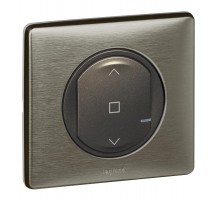 Выключатель рольставней Умный Celiane 500В.А 230В рамка вольфрам; графит Netatmo  064896  Legrand