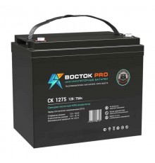 Акумуляторная батарея UPS серии СК 1275 12В/75Ач  СК 1275  Восток
