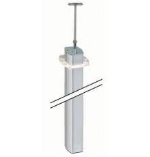 Simon Connect Колонна 2-сторонняя овальная под модуль К45, 3 м, упор в потолок до 0,5 м, алюминий  ALK7200-8  Simon