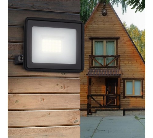 Прожектор светодиодный LPR-023-0-40K-030 30Вт 4000K 2400Лм 103х99х23,5  Б0052031  ЭРА