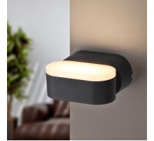 Декоративная подсветка светодиодная WL9 BK 6Вт IP 54 черный  Б0034606  ЭРА