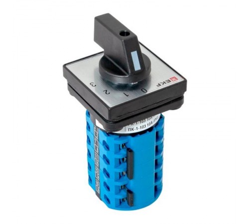 Переключатель кулачковый ПК-1-103 10А 3P "0-1-2-3" IP65  pk-1-103-10-65  EKF