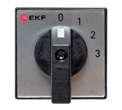 Переключатель кулачковый ПК-1-103 10А 3P "0-1-2-3" IP65  pk-1-103-10-65  EKF