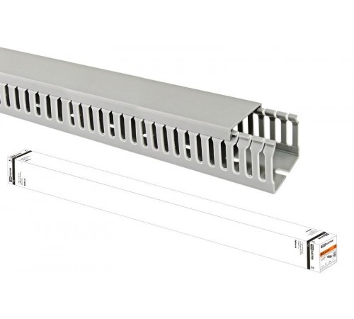 Кабель-канал перфорированный 60х60  (16 м)  SQ0410-0006  TDM