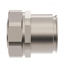 Муфта металлорукав DN 40-жесткая труба д.40мм, IP66/IP67, никелированная латунь (замена на 6117-40R)  6117-40  DKC