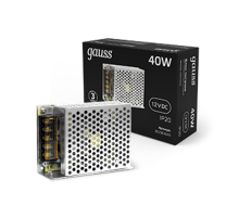 Блок питания для светодиодной ленты LED STRIP PS 40W 12V IP20  202003040  Gauss
