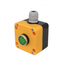 ПКУ22-1011-65У1, 1 зелёный цилиндр (НО), пост управления, IP65  (ЭТ)   ET526976   Электротехник