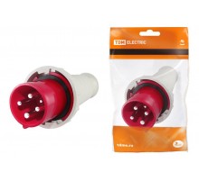 Вилка 034 3Р+РЕ 63А 380В IP54   SQ0601-0007  TDM