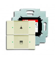 6126/01-82-500 Сенсор 2-кл. с коплером в комплекте, слоновая кость  6116-0-0196  2CKA006116A0196  ABB