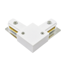 Коннектор шинопровода угловой AC-1W-TL белый серии TOP-LINE  4690612029368  IN HOME