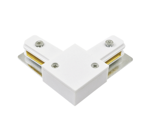 Коннектор шинопровода угловой AC-1W-TL белый серии TOP-LINE  4690612029368  IN HOME