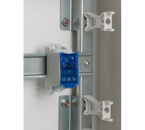 Блок распределительный на DIN-рейку РБД-125А  RBD-125  IEK