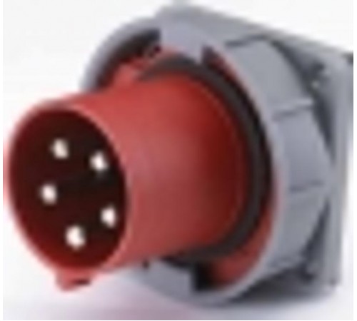 Вилка для скрытой проводки 635 3Р+РЕ+N 63А 380В IP67  26067DEK  DEKraft