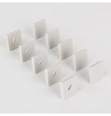 Заглушки для квадратного углового алюм. профиля для LED ленты ZLL-2-ALP009 (10mm) (компл. 5 пар)  a042705  Elektrostandard