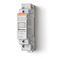 Модульный контактор; 1NO 20А; контакты AgSnO2; катушка 48В АС; ширина 17.5мм; степень защиты IP20; опции: нет  222180484000  Finder