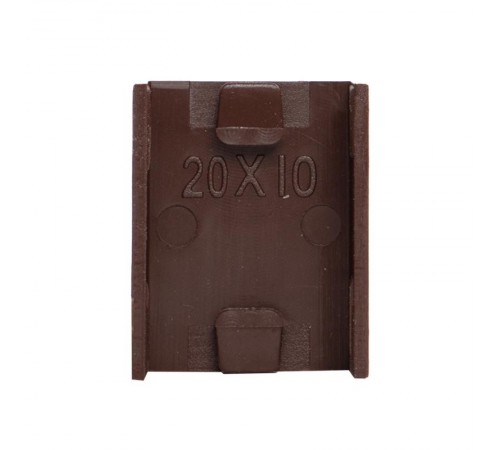 Соединитель (20х10) (4 шт) Plast EKF PROxima  под темное дерево    cond-20-10x4   EKF 