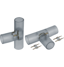 Коннектор для светодиодной ленты 90 027 OLSC-connectorT-2835-14-220V-NEONLED360  90027  ОНЛАЙТ