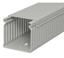Распределительный кабельный канал LK4 60x60x2000 мм (ПВХ,серый) (LK4 60060)  6178033  OBO Bettermann