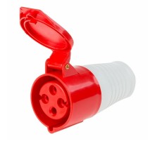 Розетка 224 переносная 3Р+РЕ 32А 380В IP44  11-8922  REXANT