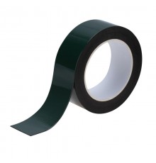 Двухсторонний скотч , черная, вспененная ЭВА основа, 40 мм, ролик 5 м  09-6140  REXANT