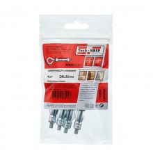 Анкер (дюбель) Молли R (с кольцом) М5х52 (4 шт) - пакет ( 0,085 кг)  112294  Tech-KREP