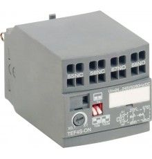 Приставка времени электронная TEF4S-ON с пружинными клеммами для AF09-AF38-K и NF-K (задержка на включение 0.1-100с)  1SBN020113R1000  ABB
