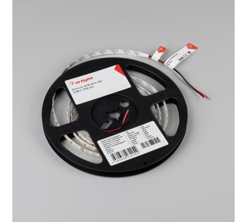  Светодиодная лента UL-A120-8mm 24V Day4000 (2 W/m, IP20, 5m) (Arlight, Открытый)  057520  Arlight