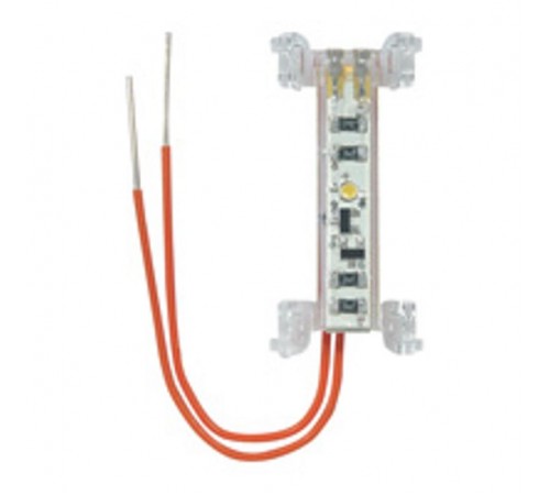 Световой индикатор для двухполюсного выключателя/переключателя - Legrand Etika - 3мА 230В  665091  Legrand