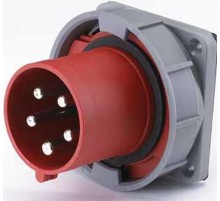 Вилка для скрытой проводки 635 3Р+РЕ+N 63А 380В IP67  26067DEK  DEKraft