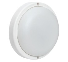 Светильник светодиодный ЖКХ круг ДПО-1300 с микроволновым датчиком движения 12Вт 4000K IP65 EKF  BKL-1300DM-R-12-4000  EKF