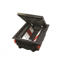 Напольный лючок на 6 постов (45х45 мм), пластиковый LUK/6  LUK/6  Ostec