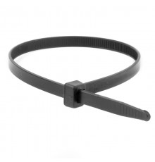 Хомут P6.6 устойчивый к низким температурам, чёрный, 2,5х100  26449SR  DKC